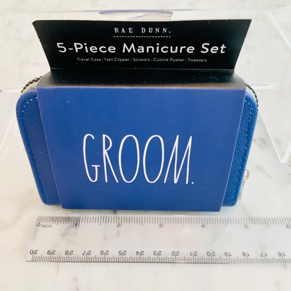 Rae Dunn GROOM 5 Piece Manicure Set - Picture 4 of 4